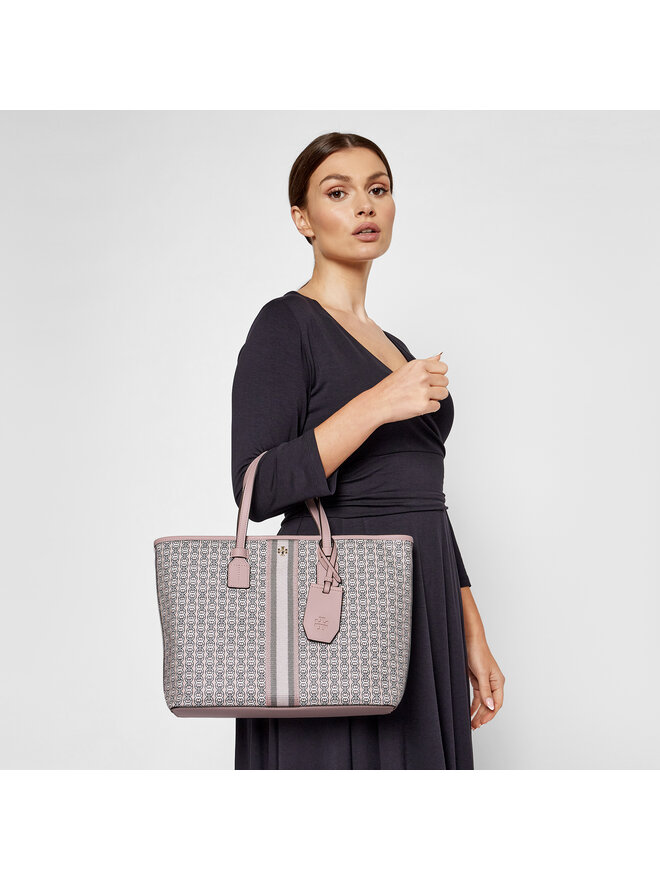 Tory burch gemini link tote coastal pink 2025