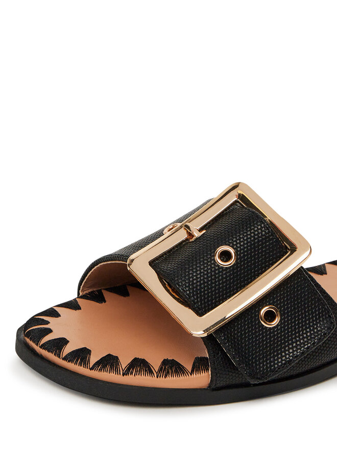 DeeZee Papucs DeeZee 760-4 Fekete