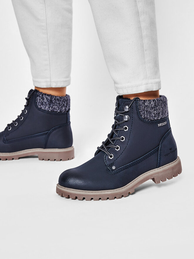 Tom Tailor Черевики туристичні Tom Tailor 9090105 Cиній