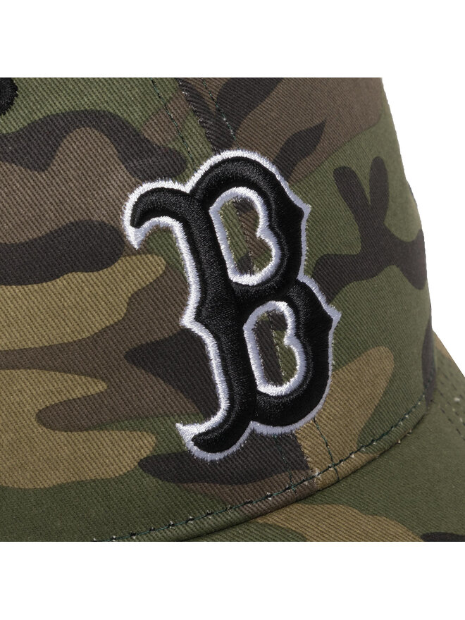 47 Brand Czapka z daszkiem 47 Brand Mlb Boston Red Sox B-CBRAN02GWP-CMB Zielony