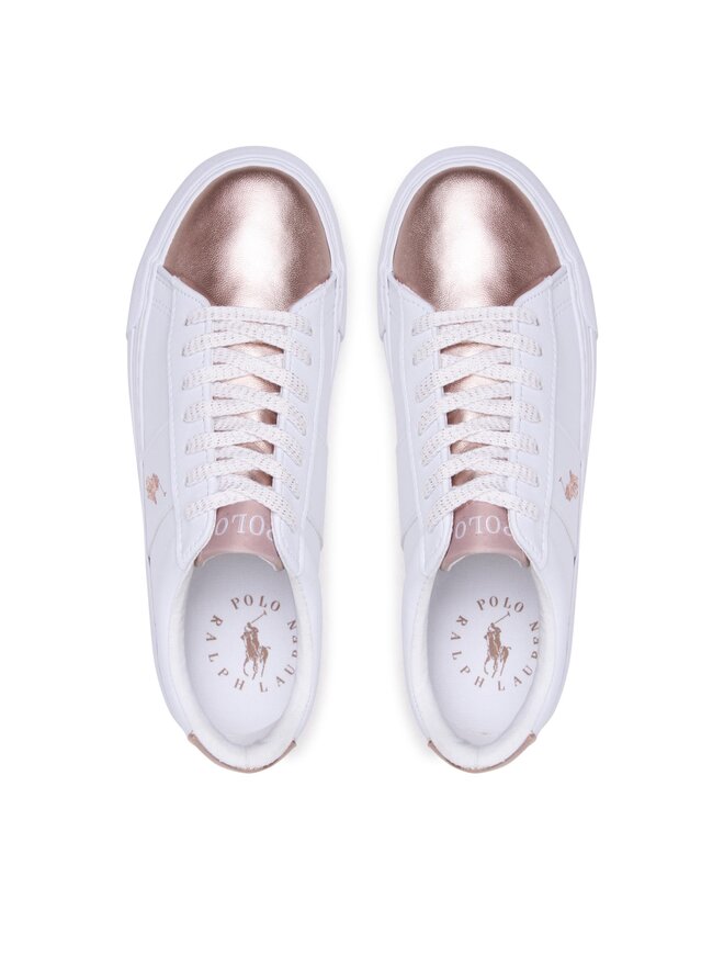 Sneakersy Polo Ralph Lauren Sayer RF104122 Biały | eobuwie.com.pl