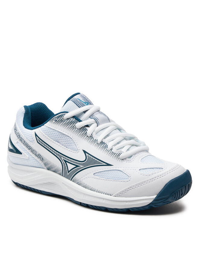 Mizuno Čevlji za športe v zaprtih prostorih Mizuno Stealth Star 2 Jr X1GC2307 Bela