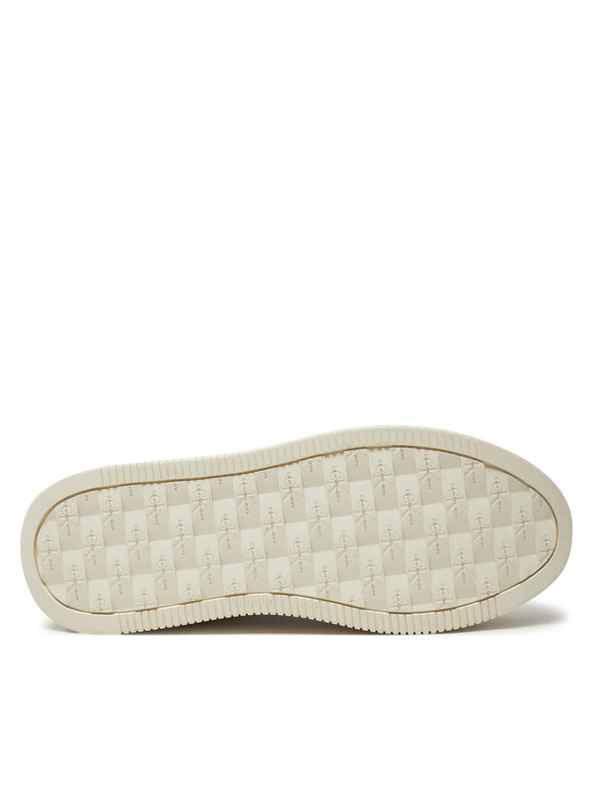 Calvin Klein Zapatillas Calvin Klein Bold Platf Low Oh Mg Lth YW0YW01589 Écru