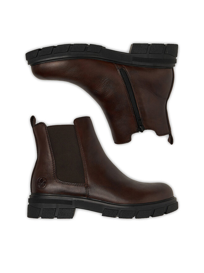 Rieker Sztyblety Rieker Z9150-25 Brązowy