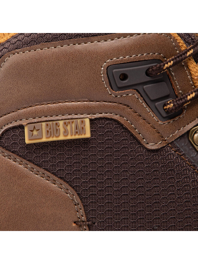 Big Star Shoes Botines planos Big Star Shoes KK274224 Marrón