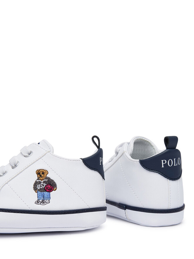 Polo Ralph Lauren Снікерcи Polo Ralph Lauren RL06180101 Білий