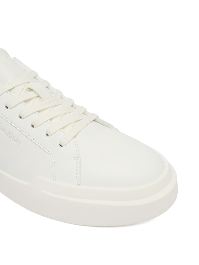 Calvin Klein Zapatillas Calvin Klein Chunky Cupsole Laceup Lth Bt Aop YW0YW02036 Blanco