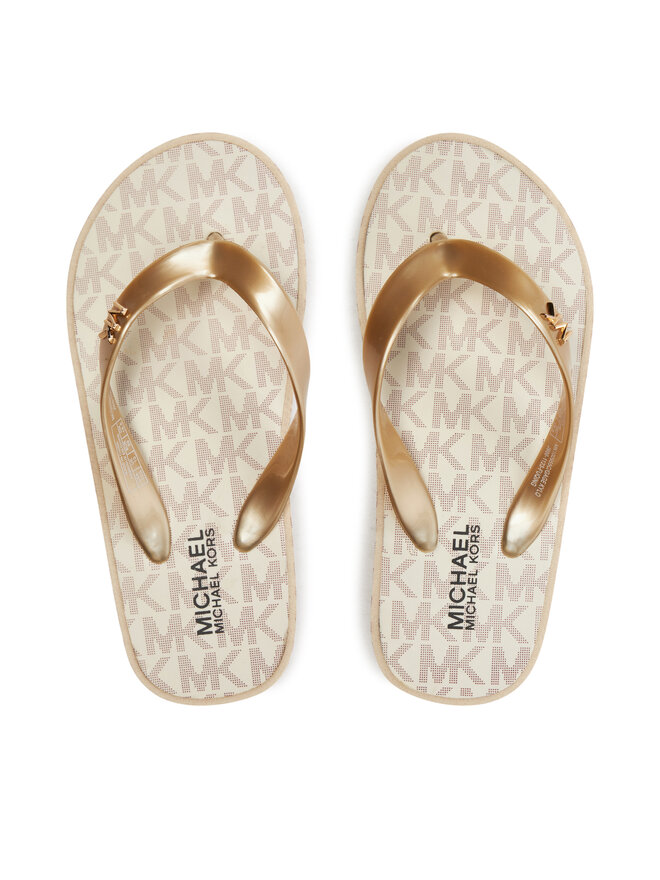 MICHAEL KORS KIDS Šlepetės per pirštą MICHAEL KORS KIDS MK100955 Auksinė