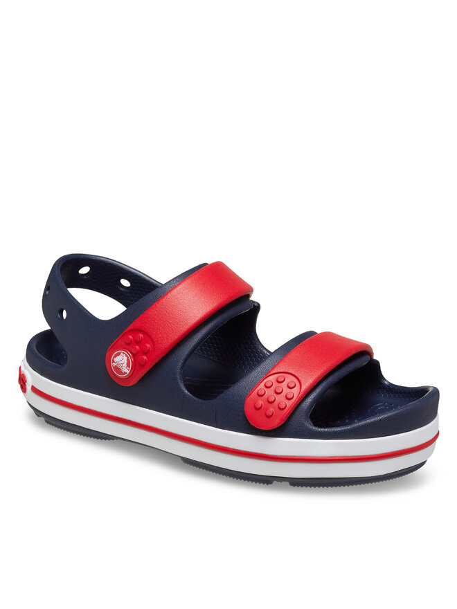 Crocs Sandały Crocs Crocband Cruiser Sandal Kids 209423 Granatowy