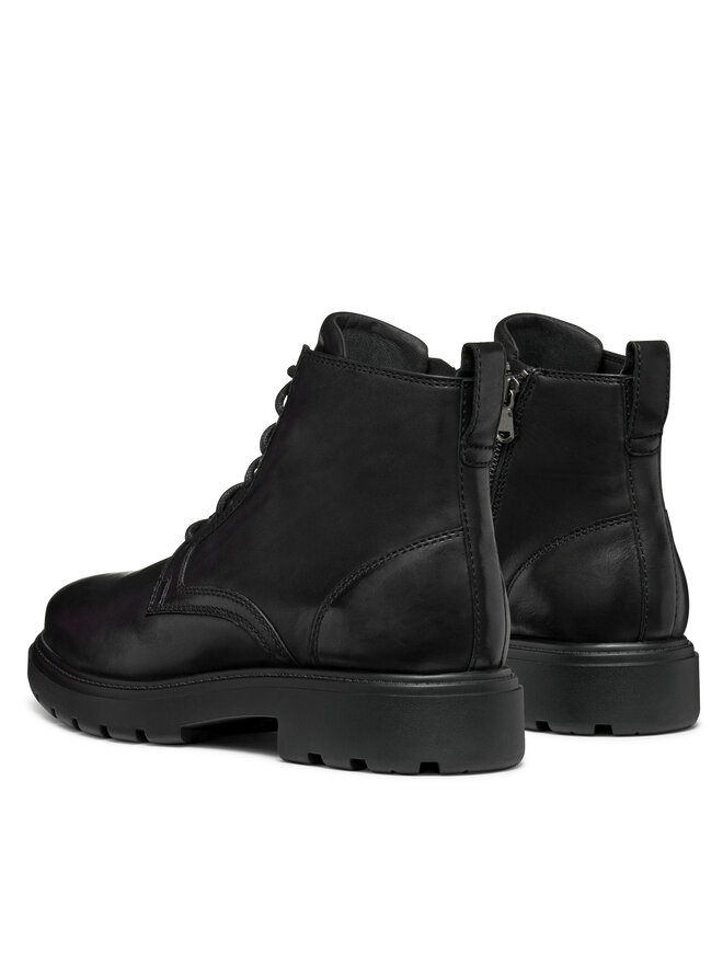 Geox Kotníková obuv Geox U Spherica Ec7 U46FRC 00043 C9999 Černá