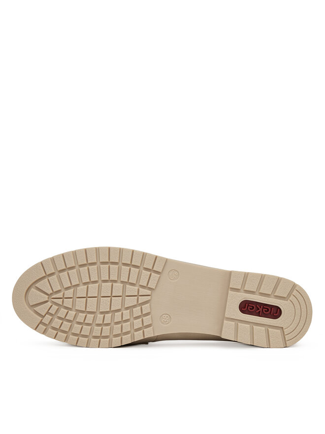 Rieker Μοκασίνια Rieker 45300-62 Μπεζ