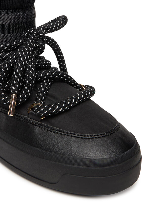 Tommy Hilfiger Schneeschuhe Tommy Hilfiger Snow Boot Water Repellent FW0FW09260 Schwarz