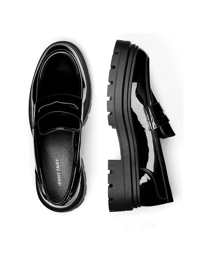 JENNY Loafersy JENNY HY58682-8A Czarny