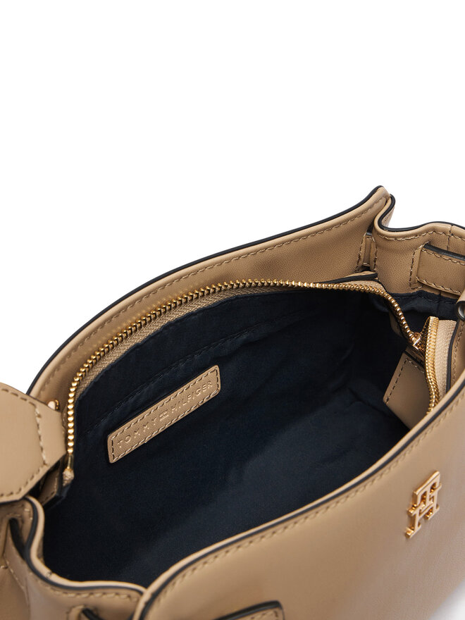 Tommy Hilfiger Handtasche Tommy Hilfiger Th Joy Crossover AW0AW19065 Beige