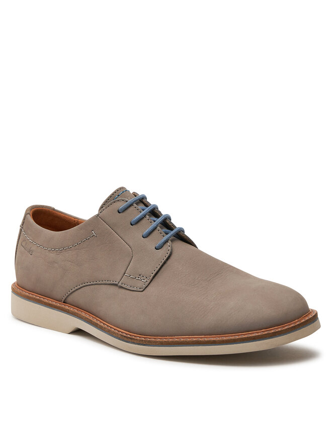Clarks Īsi apavi Clarks Atticus Ltlace 26176084 Pelēks