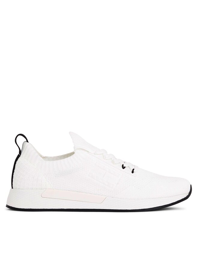 Tommy Hilfiger Sneakersy Tommy Hilfiger Tjm Elevated Runner Knitted EM0EM01382 Écru