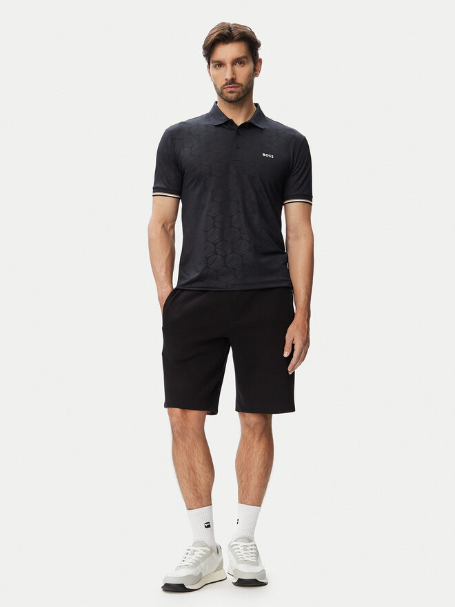 BOSS BOSS Poloshirt Game 1 50564785 Dunkelblau Slim Fit