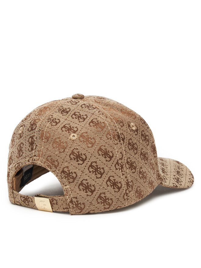 Guess Kepurė su snapeliu Guess AW5368 POL01 Smėlio