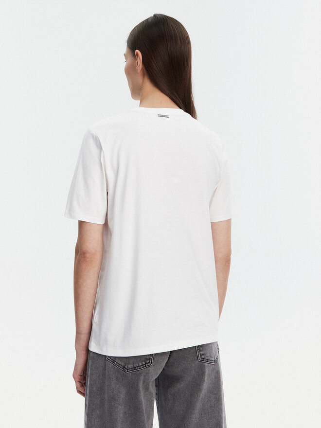 MICHAEL Michael Kors MICHAEL Michael Kors Camiseta MS551SC2ZU Blanco Regular Fit