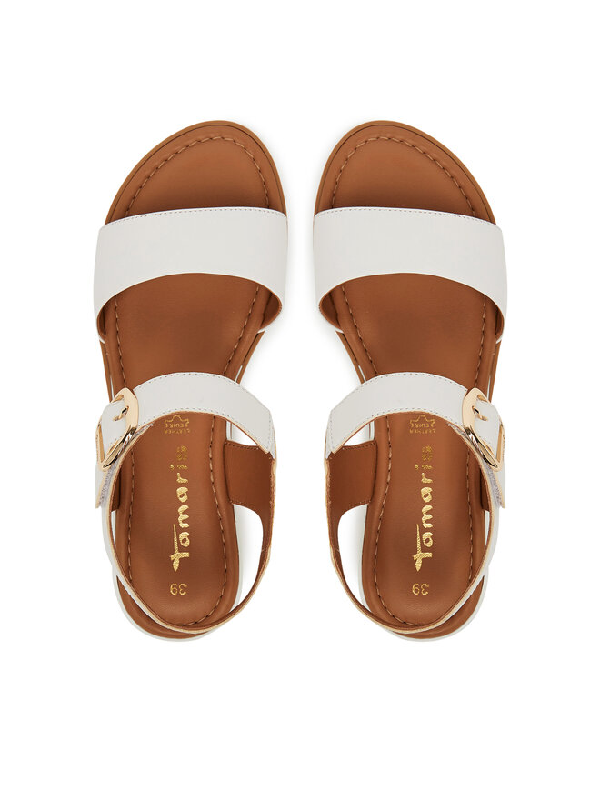 Tamaris Sandały Tamaris 1-28133-44 Biały