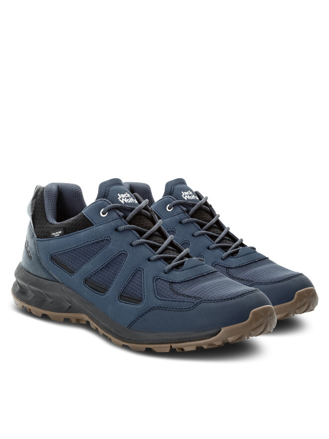 Jack Wolfskin Scarpe da trekking Jack Wolfskin Woodland 2 Texapore Low M 4051271 Blu scuro