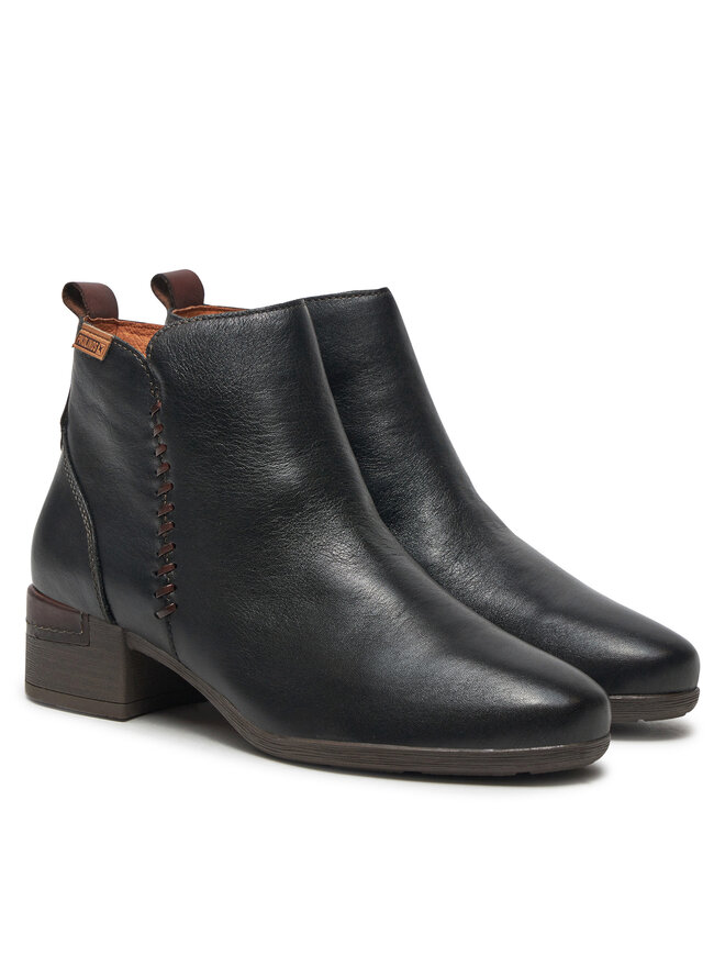 Pikolinos Μποτάκια Pikolinos W6W-8950 Μαύρο
