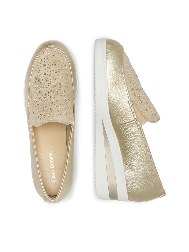 Clara Barson Halbschuhe Clara Barson WYL1711-29 Goldfarben