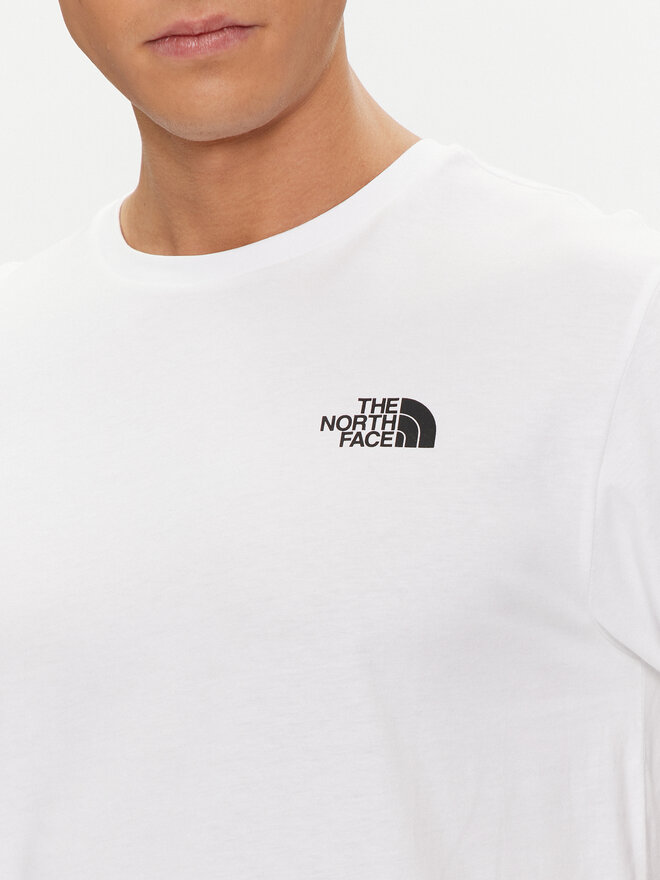 The North Face The North Face Camiseta Redbox NF0A87NV Blanco Regular Fit
