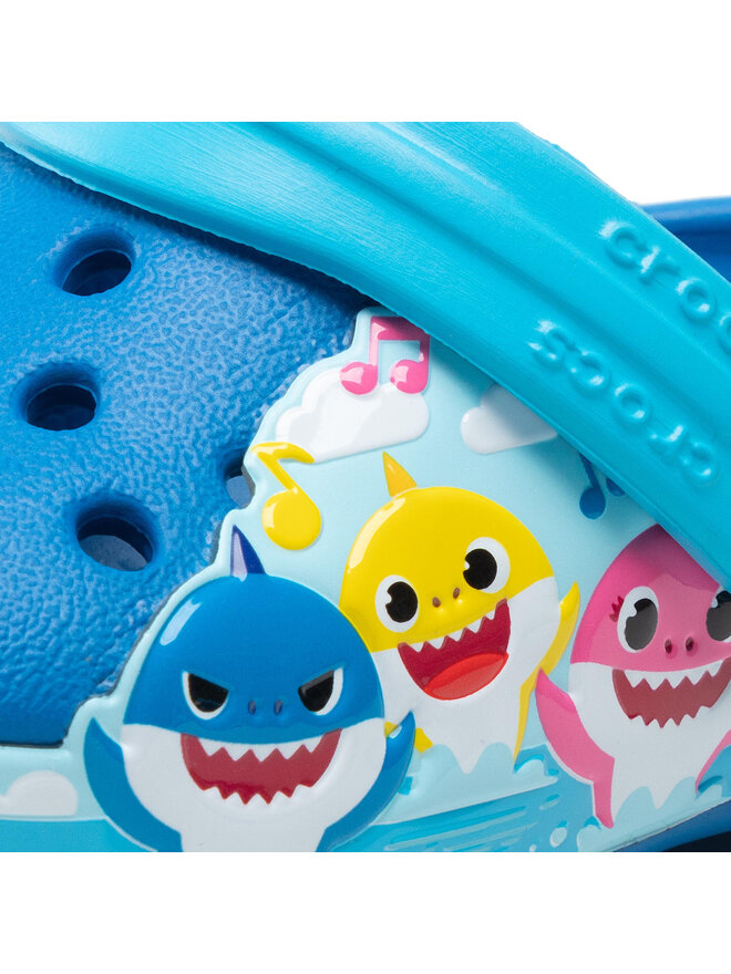 Crocs Чехли Crocs Crocsflbaby Shark Band Clog T 207066 Син