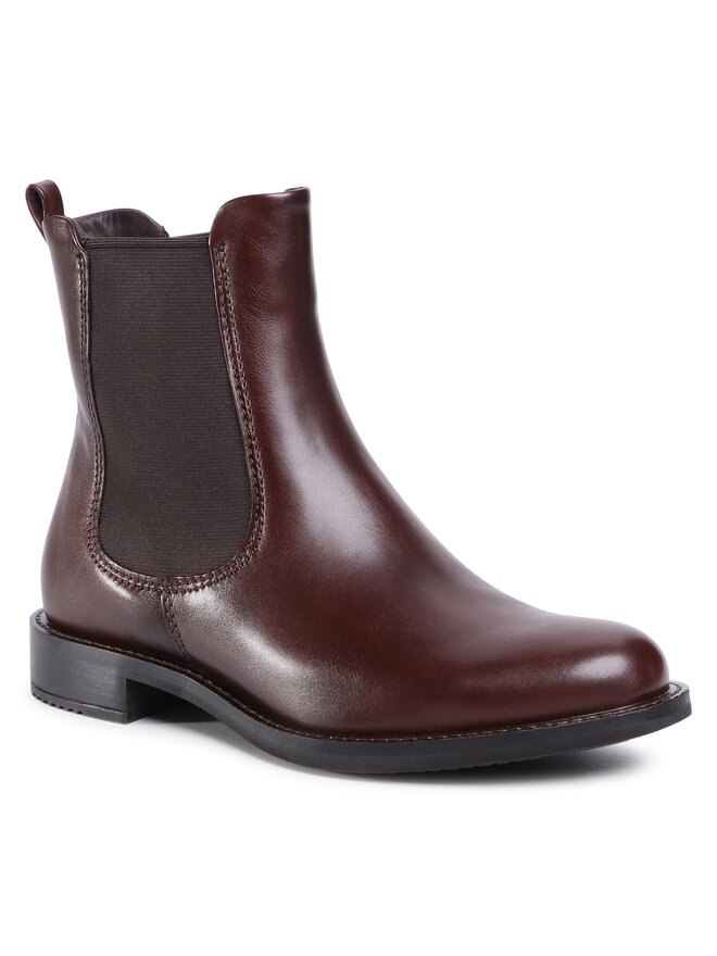 ECCO Kotníková obuv s elastickým prvkem ECCO Sartorelle 25 26650301014 Hnědá