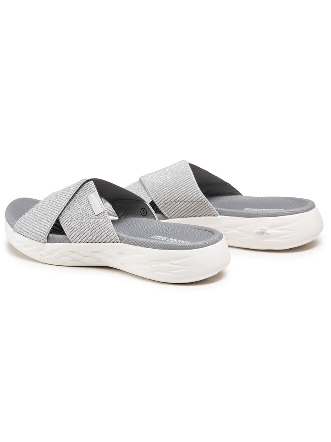 Skechers Шльопанці Skechers On-The-Go 16259/SIL Сірий