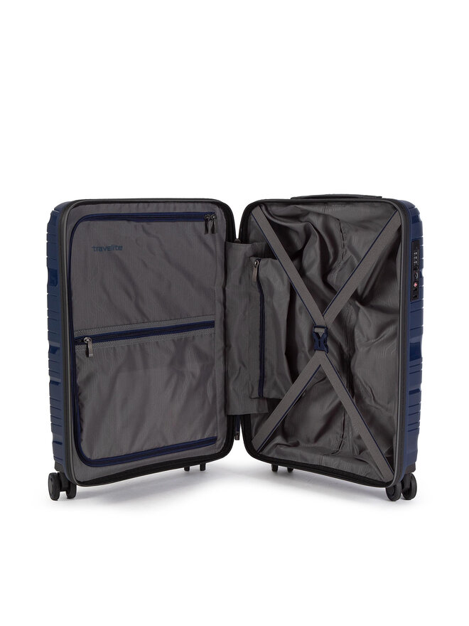 Travelite Kabinenkoffer Travelite Motion 4w Trolley S 74947-20 Dunkelblau