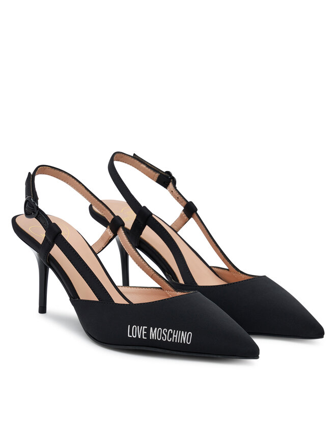LOVE MOSCHINO Сандали LOVE MOSCHINO JA10267G1NIMX00040 Черен