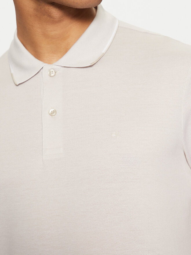 Calvin Klein Calvin Klein Poloshirt K10K114475 Beige Regular Fit