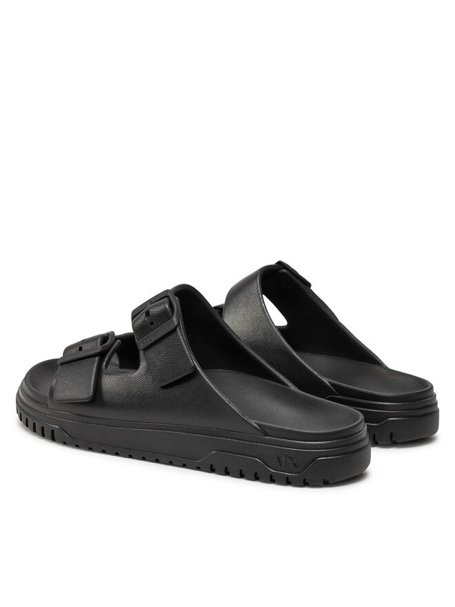 Armani Exchange Klapki Armani Exchange XDP043 XV821 00002 Czarny