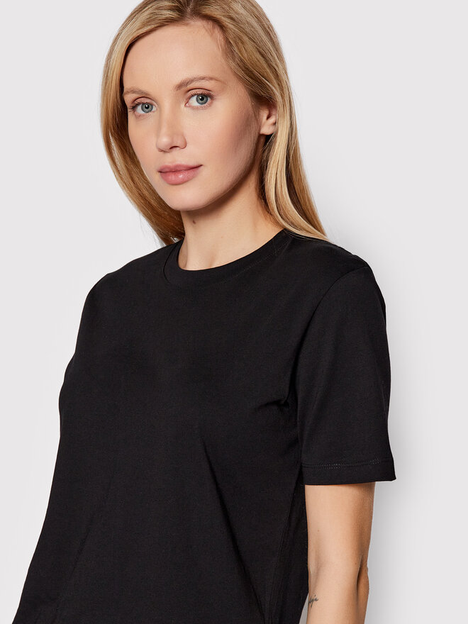 JJXX JJXX T-Shirt Anna 12200182 Μαύρο Regular Fit