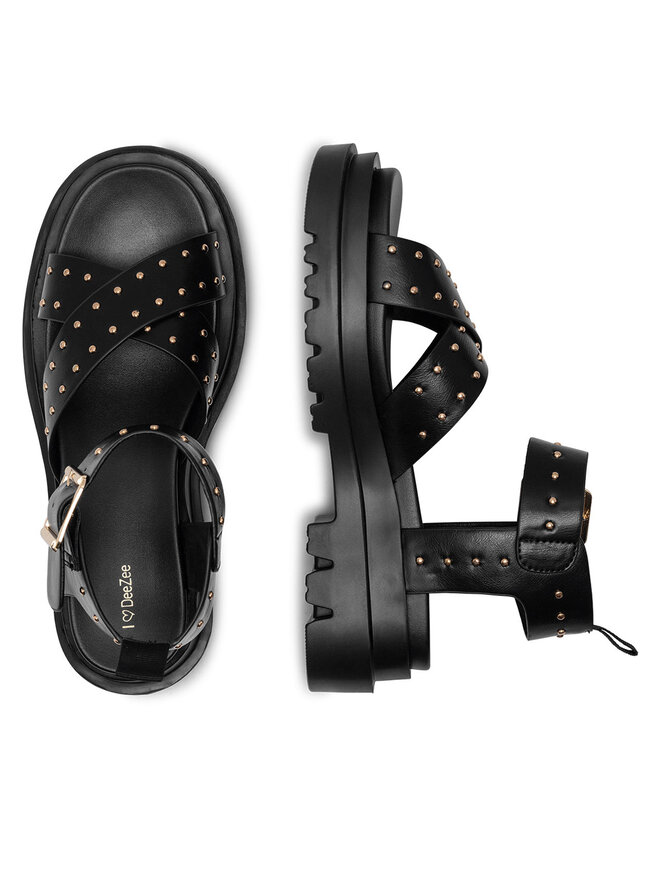 DeeZee Sandalen DeeZee HY1708-01 Schwarz