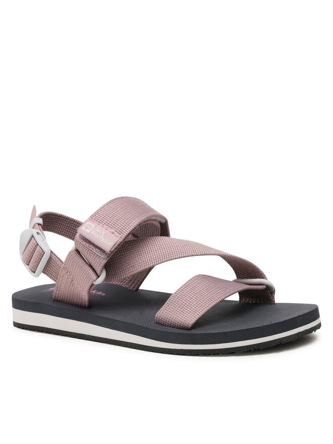 Jack Wolfskin Sandały Jack Wolfskin Urban Entdeckung Belt Sandal W 4056801 Brązowy