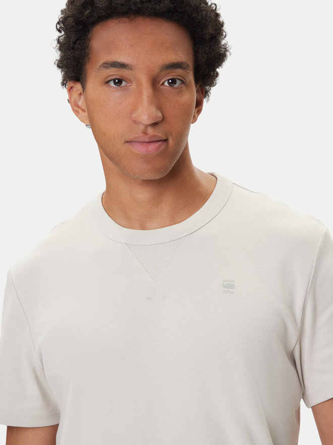 G-Star Raw G-Star Raw Camiseta Nifous D24449-D976 Écru Regular Fit