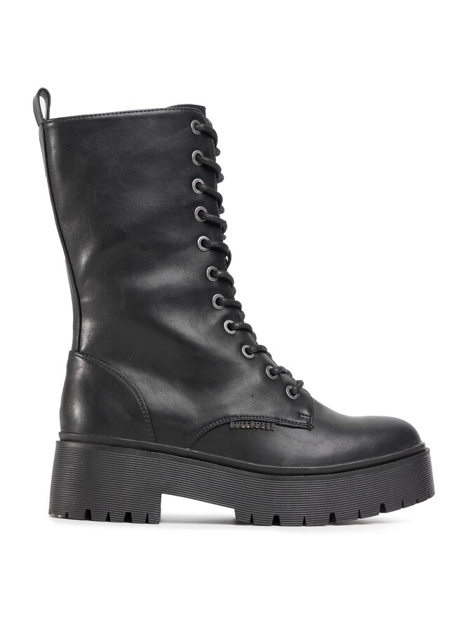 Bullboxer Schnürstiefeletten Bullboxer 129512F6S Schwarz