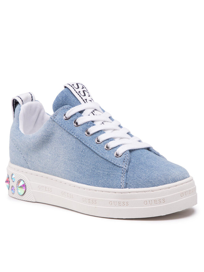 Guess Сникърси Guess Rivet4 FL6RV4 DEN12 Син