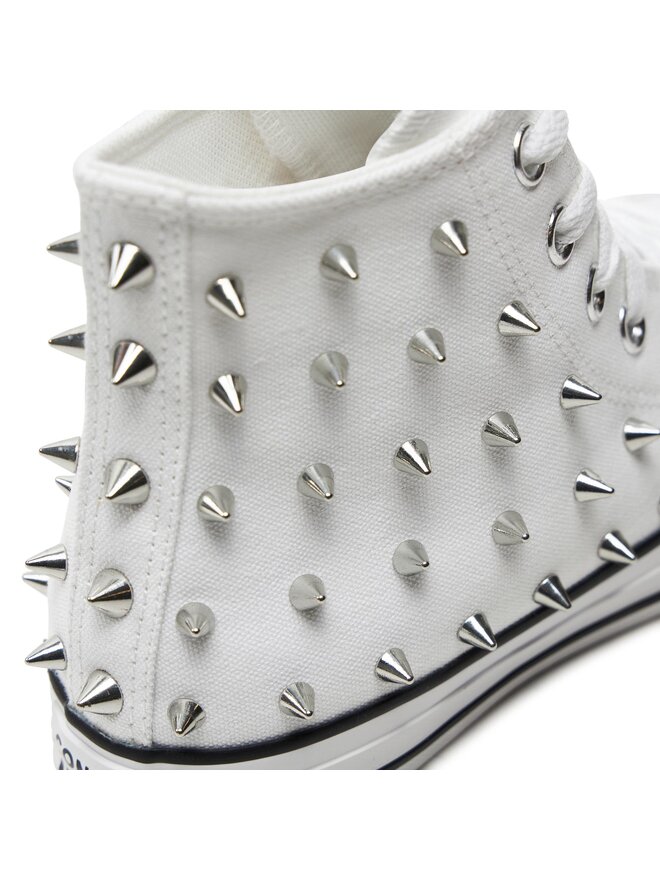 Converse Sneakers aus Stoff Converse Chuck Taylor All Star Studded A06444C Weiß
