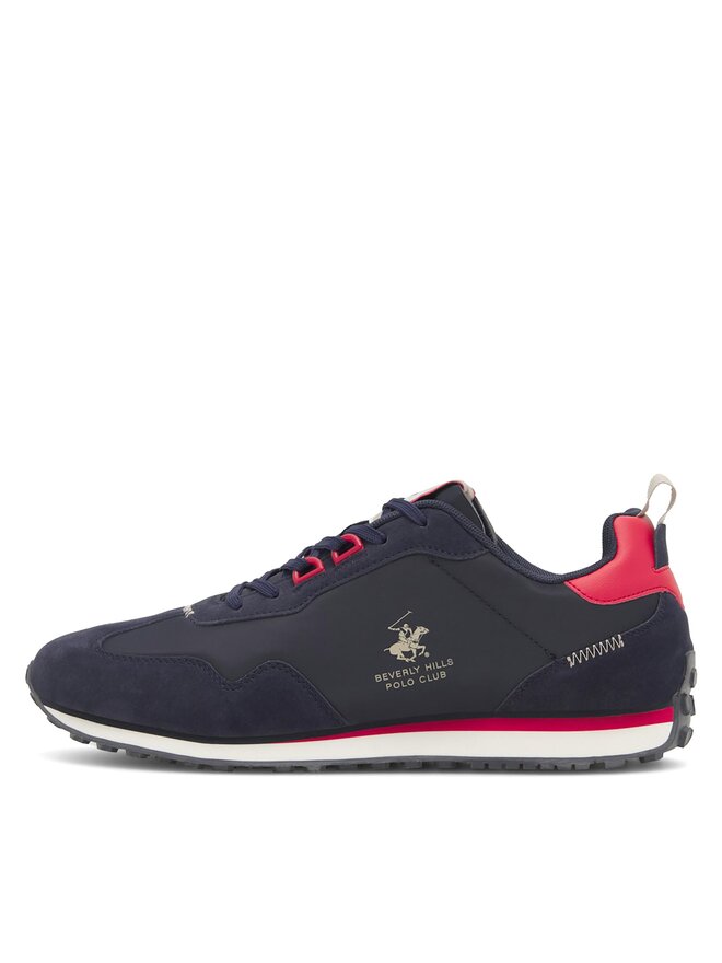 Beverly Hills Polo Club Sneakersy Beverly Hills Polo Club TRIST-01 Tmavomodrá