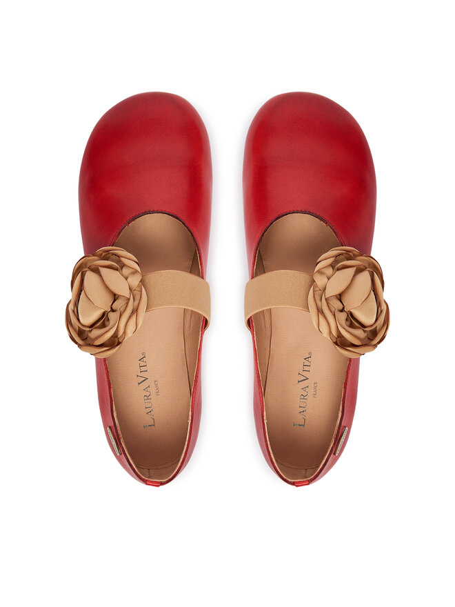 Laura Vita Ballerinas Laura Vita Florineo 01 Rot