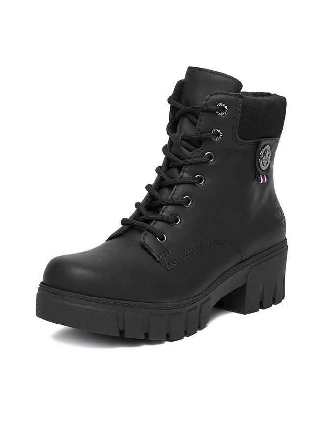 Rieker Schnürschuhe Rieker CEO-74532-00 Schwarz