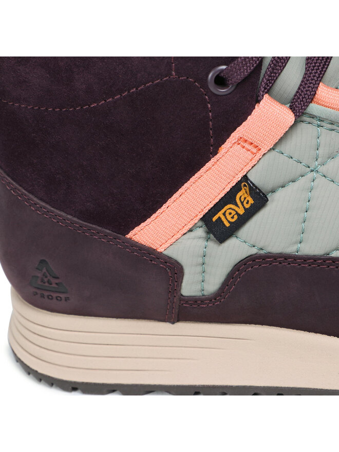 Teva Μποτάκια Teva W Ember Commute Wp 1111779 Μπορντό