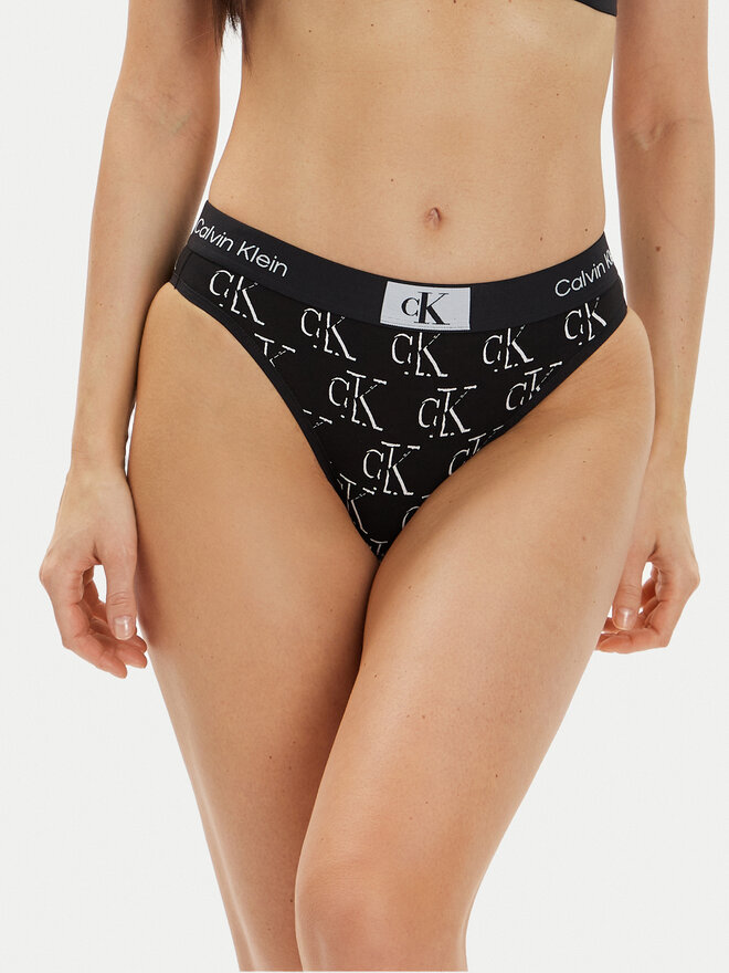 Calvin Klein Underwear Calvin Klein Underwear Klassischer Damenslip 000QF7222E Schwarz