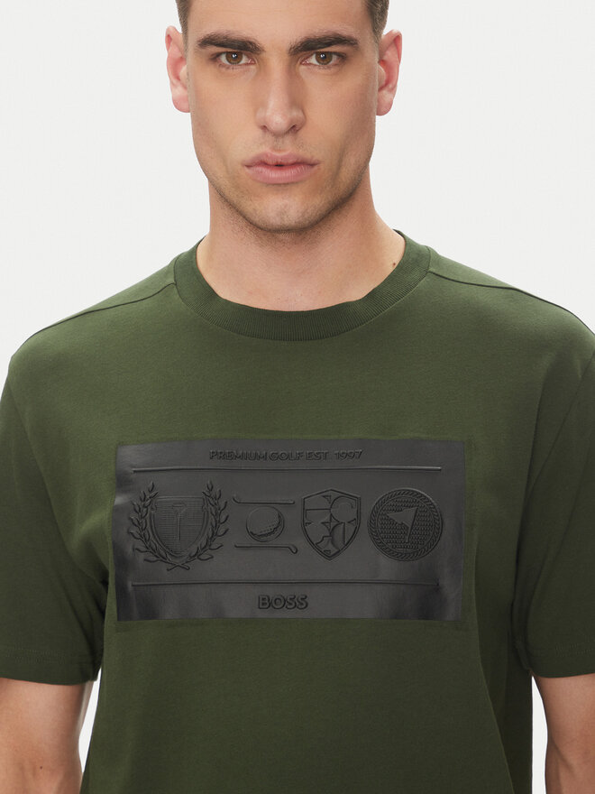 BOSS BOSS T-Shirt 50538112 Grün Regular Fit