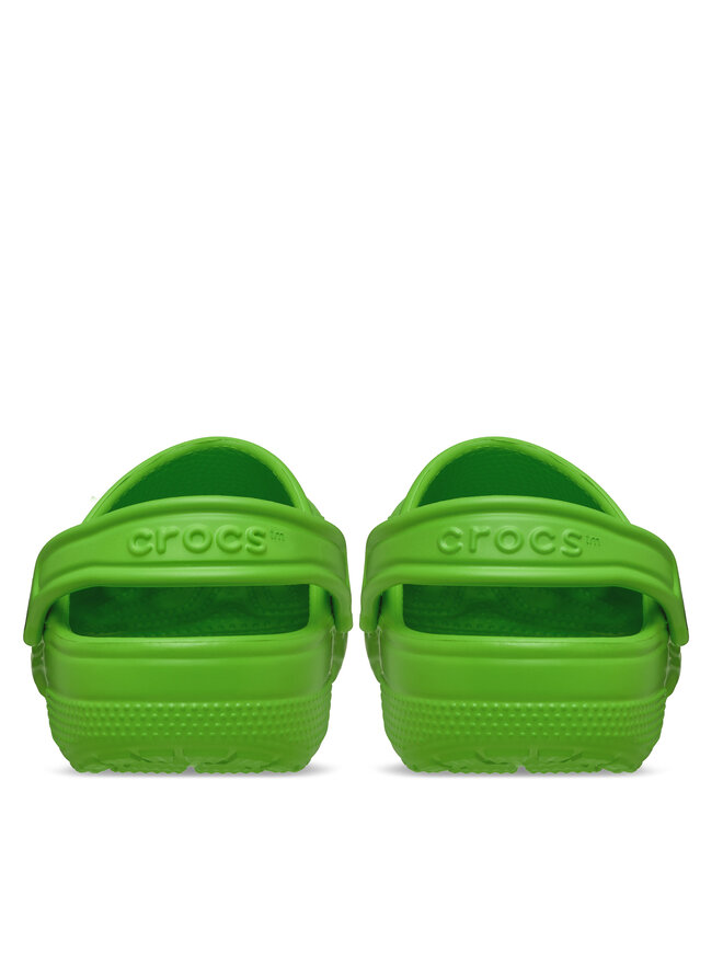 Crocs Pantoletten Crocs Classic Clog K 206991 Grün