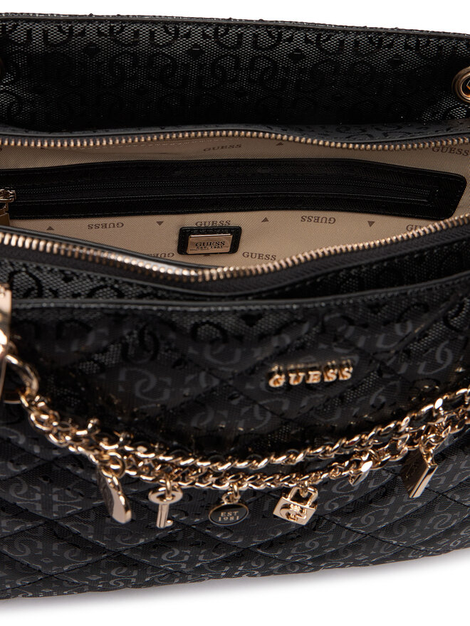 Guess Handtasche Guess Libby HWGG99 12250 Schwarz